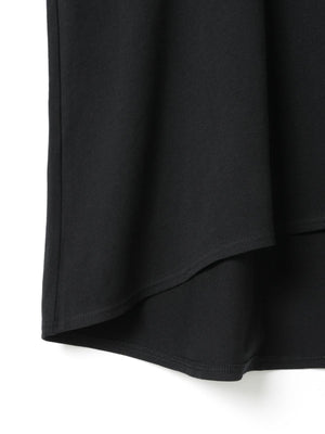 MidiUmi ハイネックフレアプルオーバー