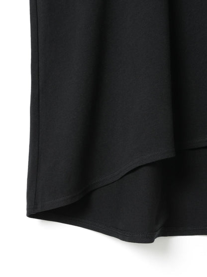 MidiUmi ハイネックフレアプルオーバー