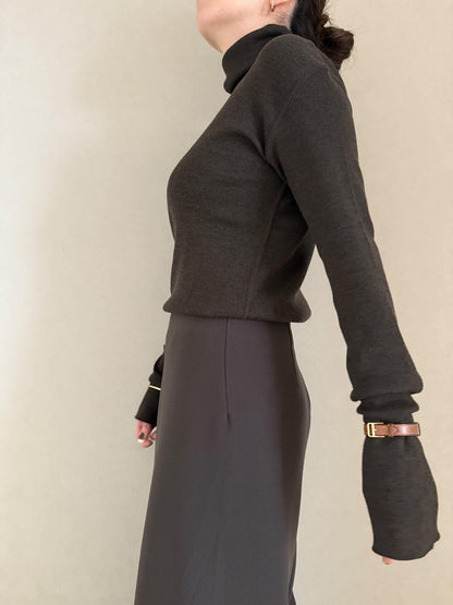 バンディングイージーワイドパンツ