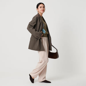 バックレースアップ ダブルジャケット