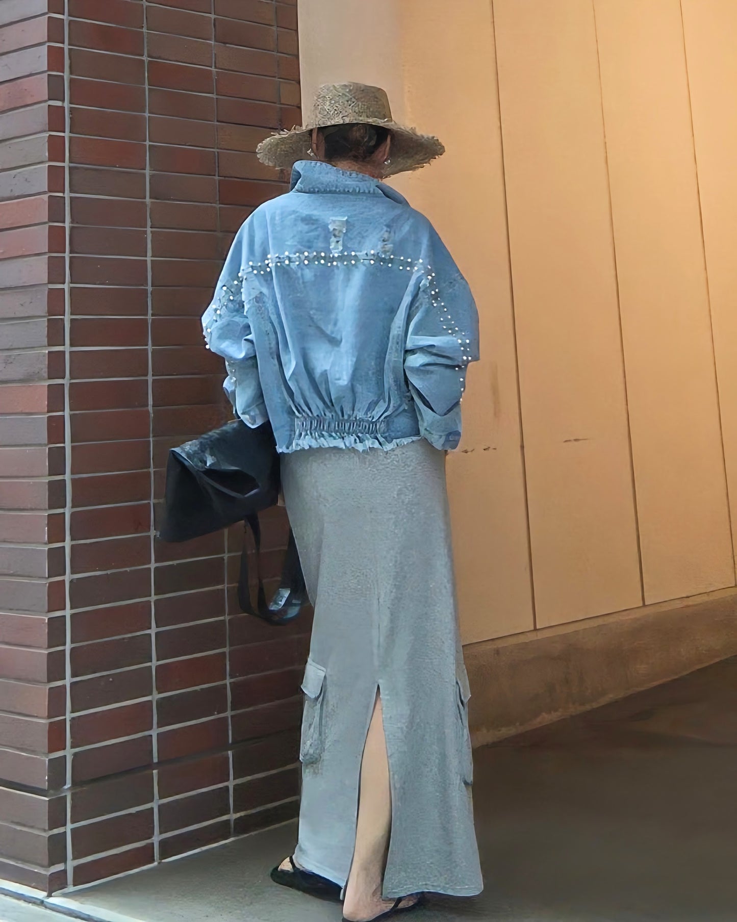 パールデニムジャケット