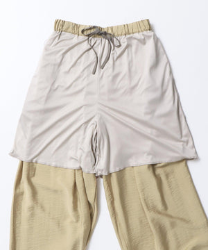 ビンテージクロスワイドルーズパンツ