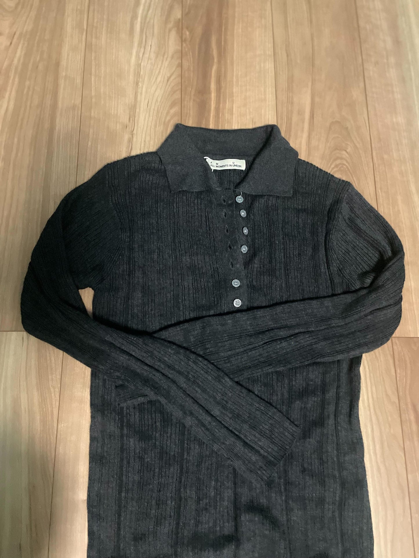 ポロニットリブプルオーバー