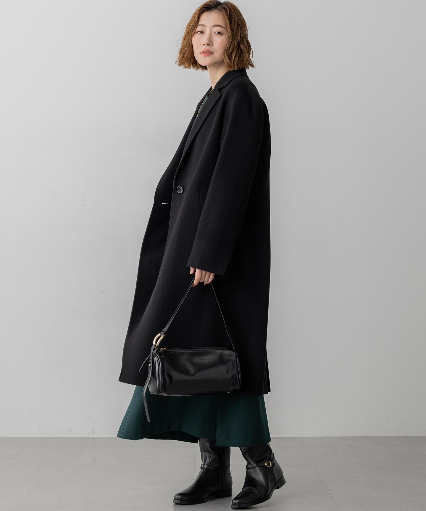 ウールカシミヤビーバー チェスター コート