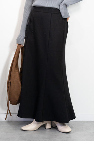 裏起毛マーメイドカットスカート