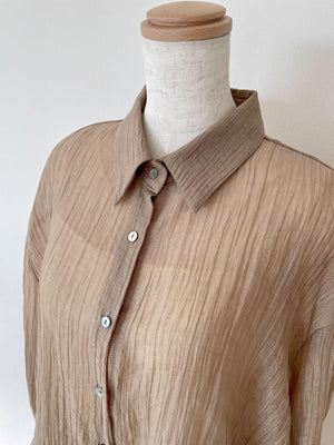 ワッシャーシアーシャツ