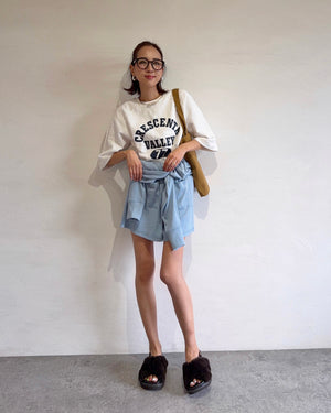リブカットソーコンビネゾン