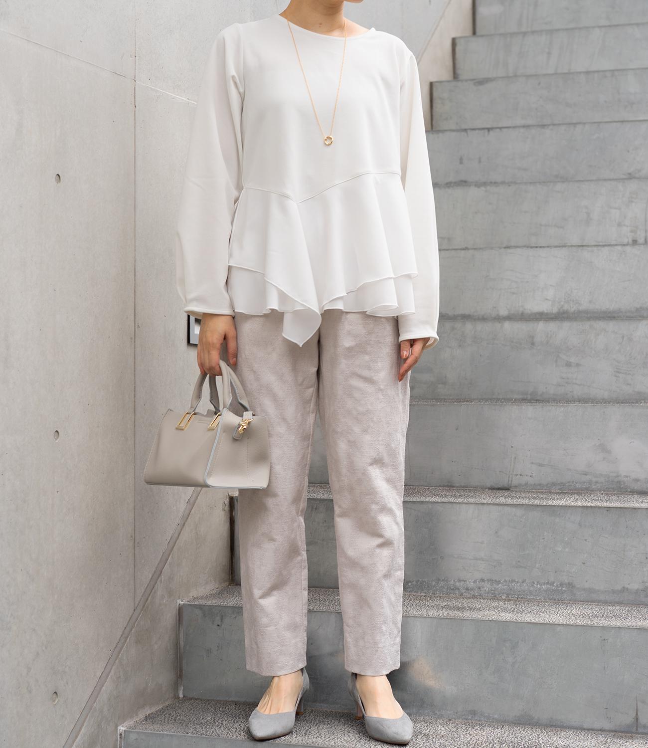 ドッキングイレヘムブラウス