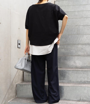 オーバーレイタンクトップ