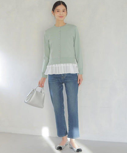 ミッドデニム パンツ