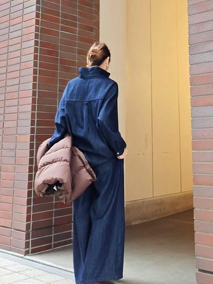 デニムセットアップ