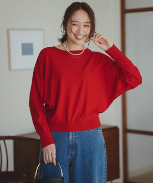 撥水ストレッチ ルーズワイドデニム