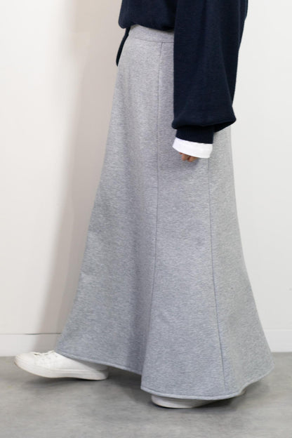 裏起毛マーメイドカットスカート