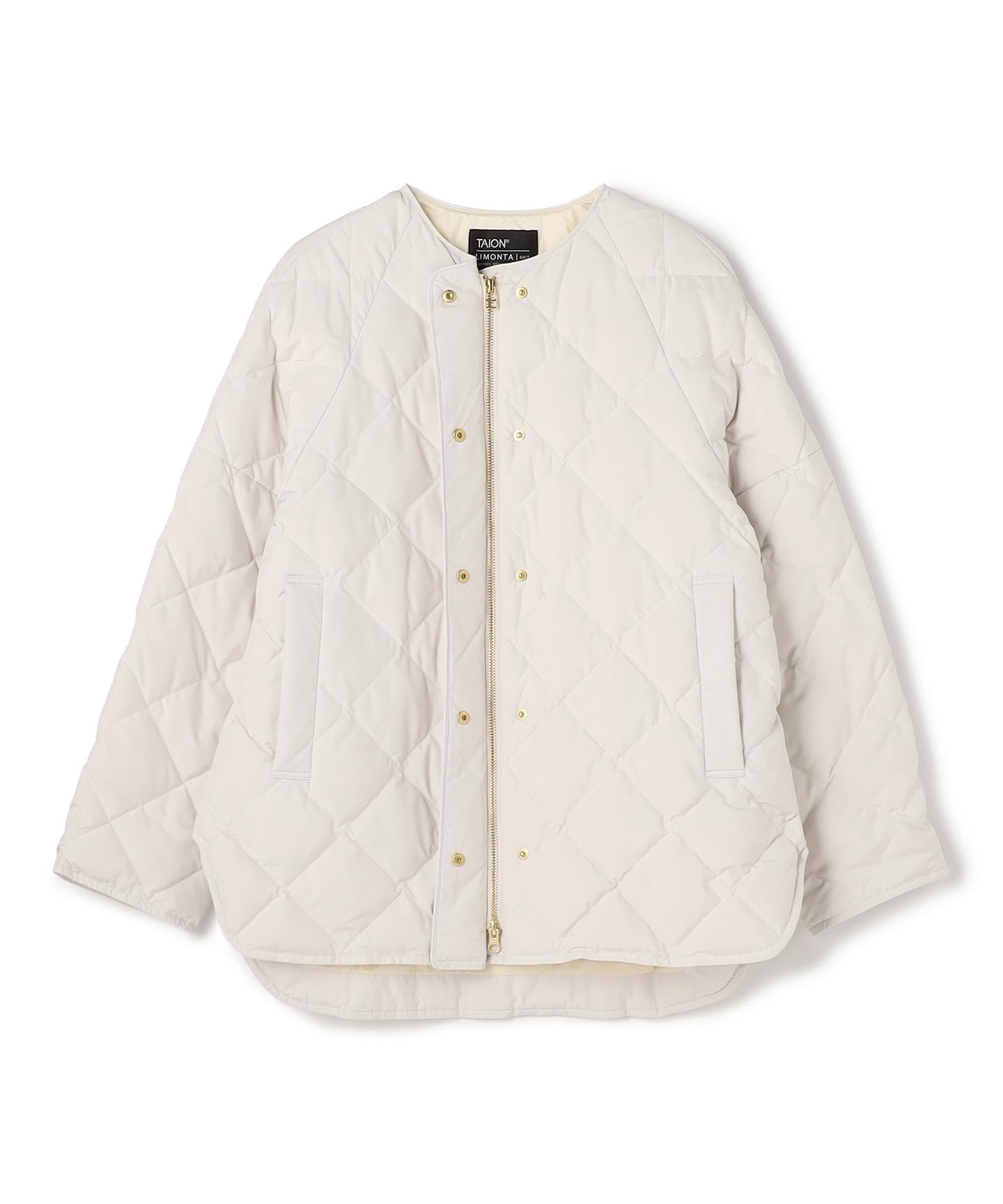 TAIONコラボ キルティングブルゾン
