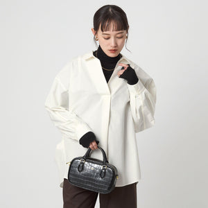 スキッパー ドルマン シャツ