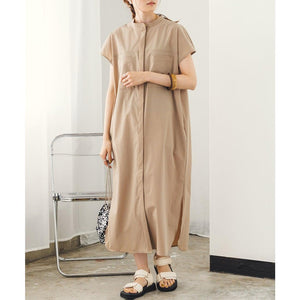 ICE TOUCHパッチポケットフレンチワンピース