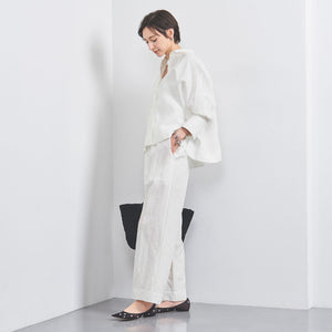 リネン ドルマン シャツ