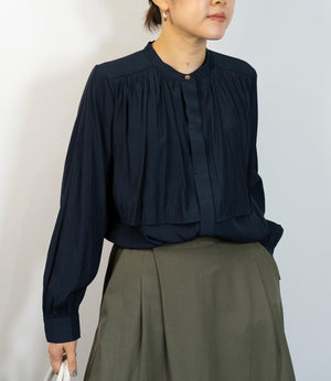 レイヤードライクエアリーブラウス
