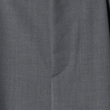 毛ポリエステル カーブパンツ ウォッシャブル