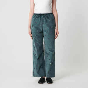 エンブロイダリー イージーパンツ