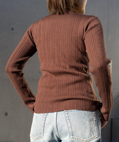 ランダムリブニット