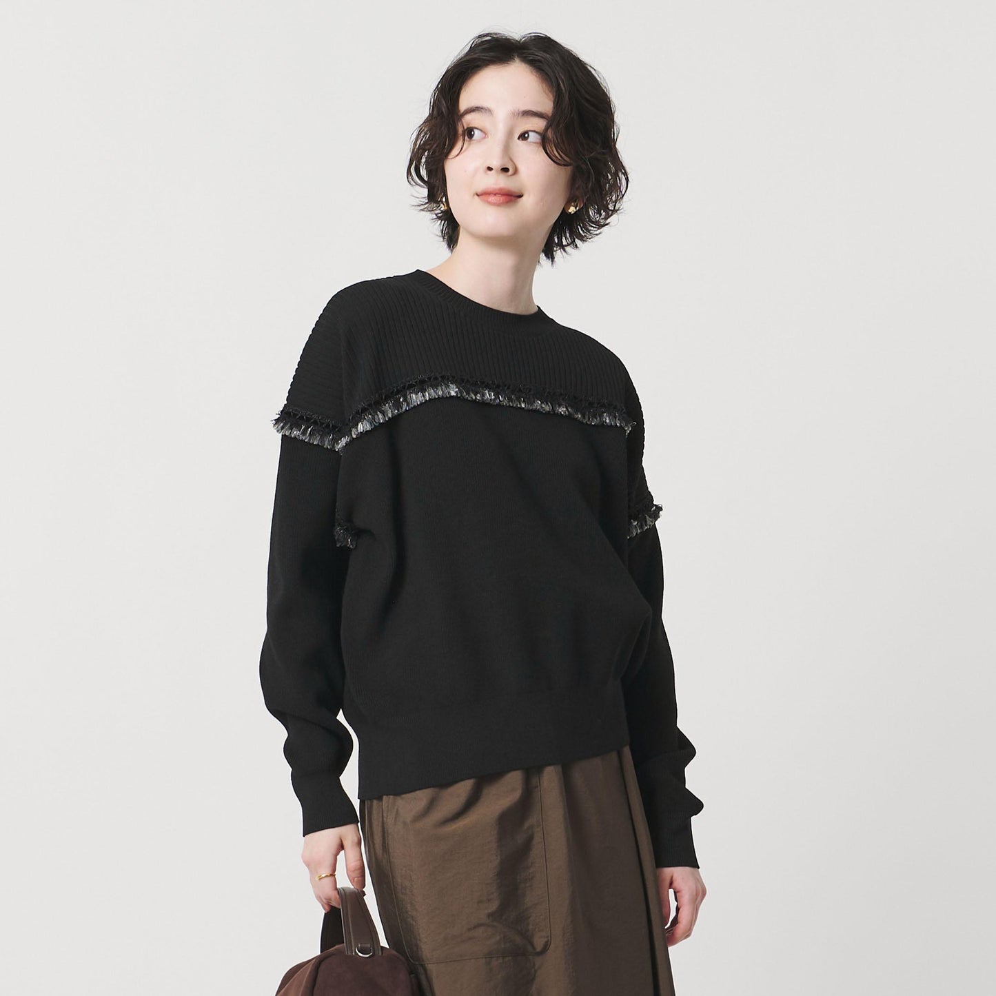 ブレイド プルオーバー ニット