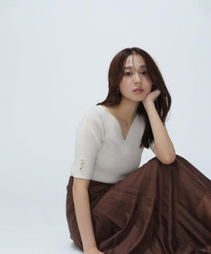 シャイニーシアーボイルスカート