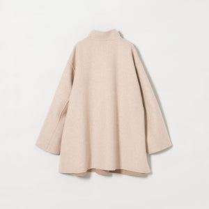 バイカラー リバー Aライン コート