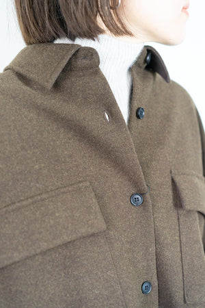 ウールライクCPOアウター