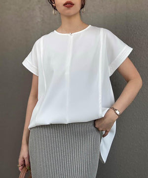 フロント2wayステッチワークブラウス