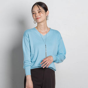 Brisbane Vネックニットプルオーバー≪11号あり≫