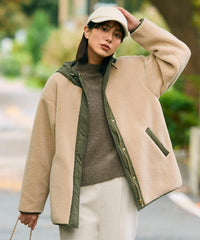 ベージュ系・ベージュ×カーキ3