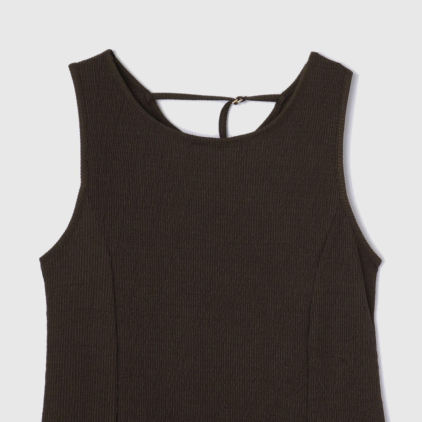 シャーリングジャージーワンピース≪洗濯機で洗える≫