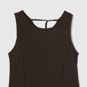 シャーリングジャージーワンピース≪洗濯機で洗える≫