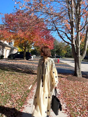 タッセルフォークロア刺繍ワンピース