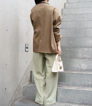 ストレッチツイルストレートスラックス