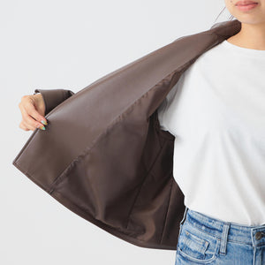 レザーライク ジャケット（S〜M）