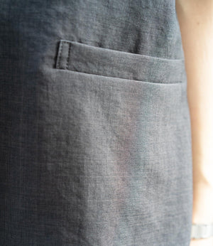 リネンライクハーフスリーブテーラードジャケット