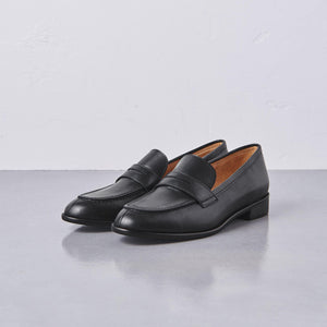 レザー コインローファー