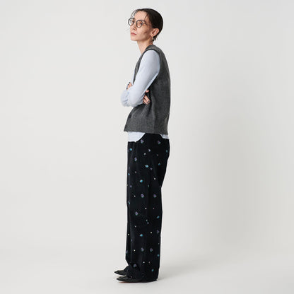 エンブロイダリー イージーパンツ