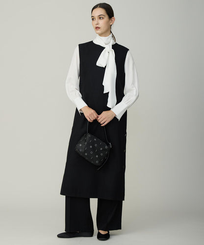 ウォッシャブルライトウール ストレートパンツ