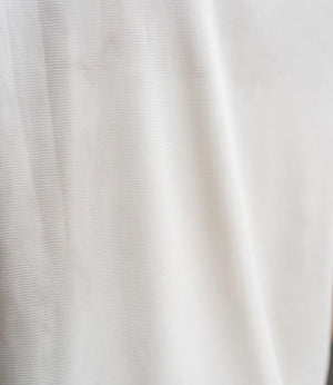 ダブルチュールハーフスリーブカットソー