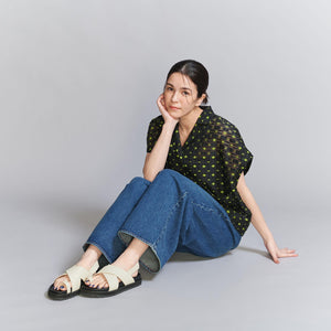 ビッグクロス バックストラップ サンダル