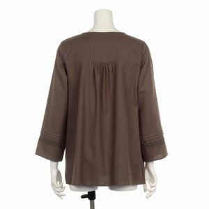 ビエラレース使いブラウス