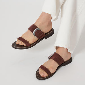 ＜MAURO de BARI＞バックル サンダル