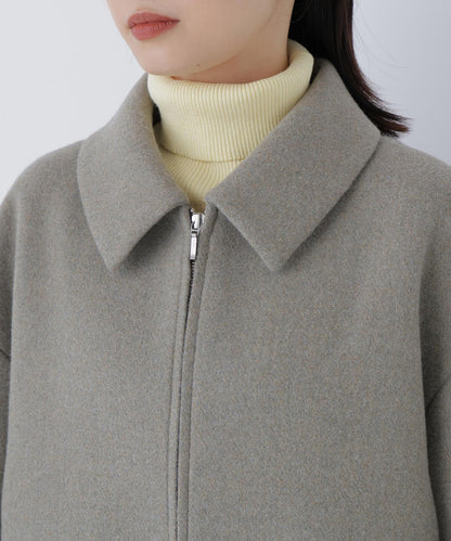 ＜朝比奈 彩さんコラボ＞ステンカラージップブルゾン