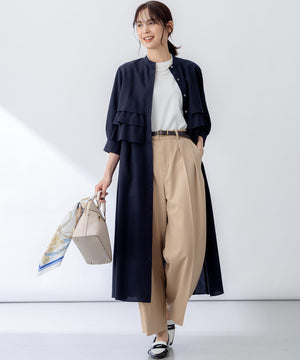 ドライタッチツイル ワイドパンツ