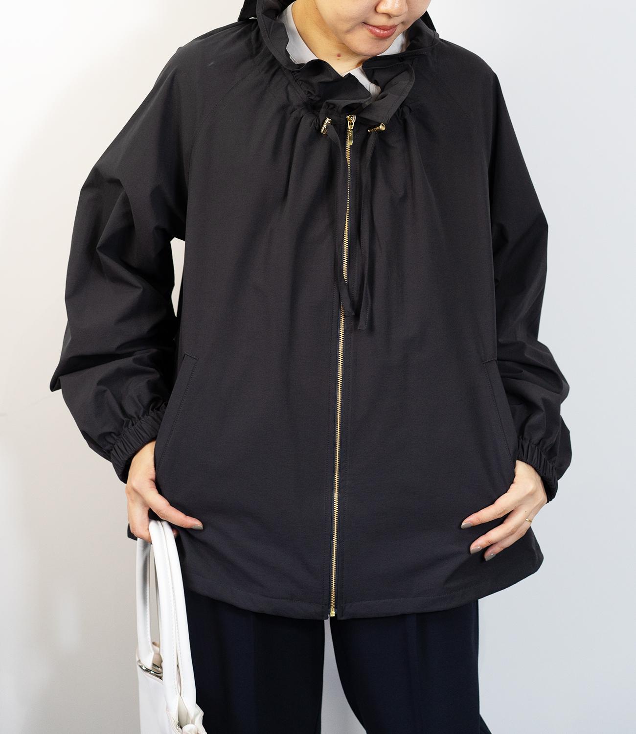 サーブルクロスフリルブルゾン