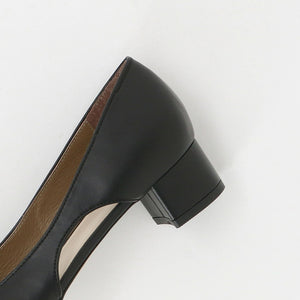 オープンアーチリボン パンプス35↑