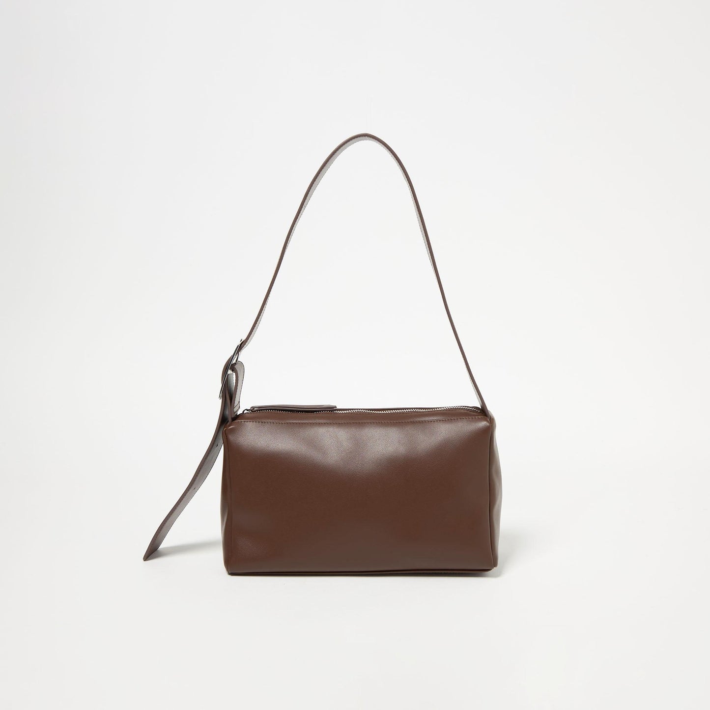 スクエア ビッグバックル ショルダーバッグ